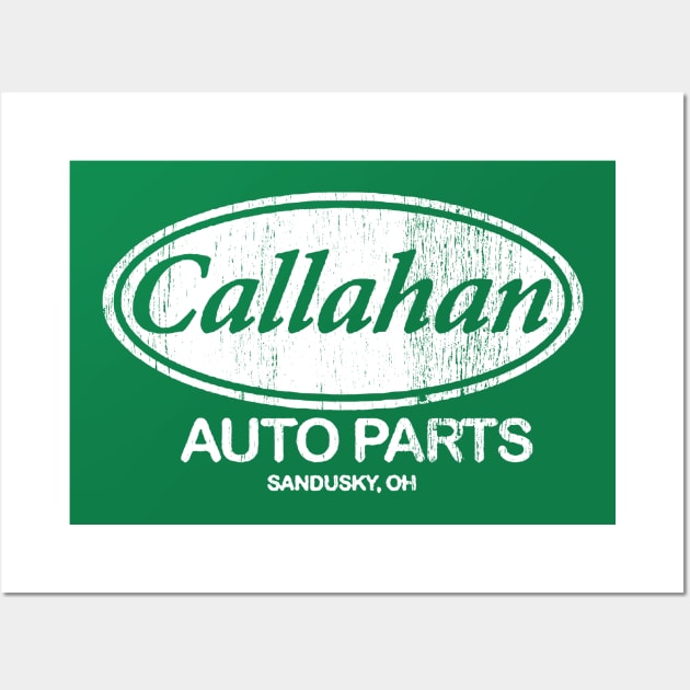 Callahan Auto Parts Wall Art by armeenpowerputt